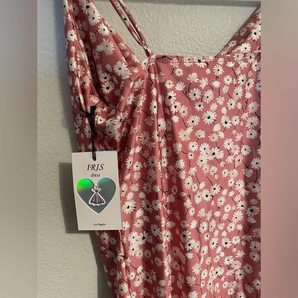 Floral silk dress - Picture 6 of 6